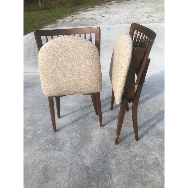 Wood Mid Century Modern Stakmore Folding Chairs - a Pair For Sale - Image 7 of 10