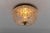 1 of 4 Elegant Flush Mount Lamp in Glass by Limburg, Gerrmany 1960s We have four different sizes of the same model with 4...