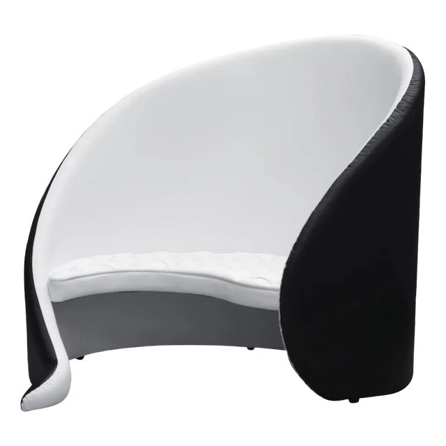 Italian MARILEN Armchair in Eco-Leather from VGnewtrend For Sale