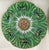 Ceramic Set of 4 Antique Chinese Export Porcelain Famille Verte” Boc Choy Leaf” 6”plates For Sale - Image 7 of 12