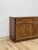 Vintage MCM Bassett Nine Drawer Fluted Dresser Brass Pulls and Trim Mid Century For Sale In Tampa - Image 6 of 15