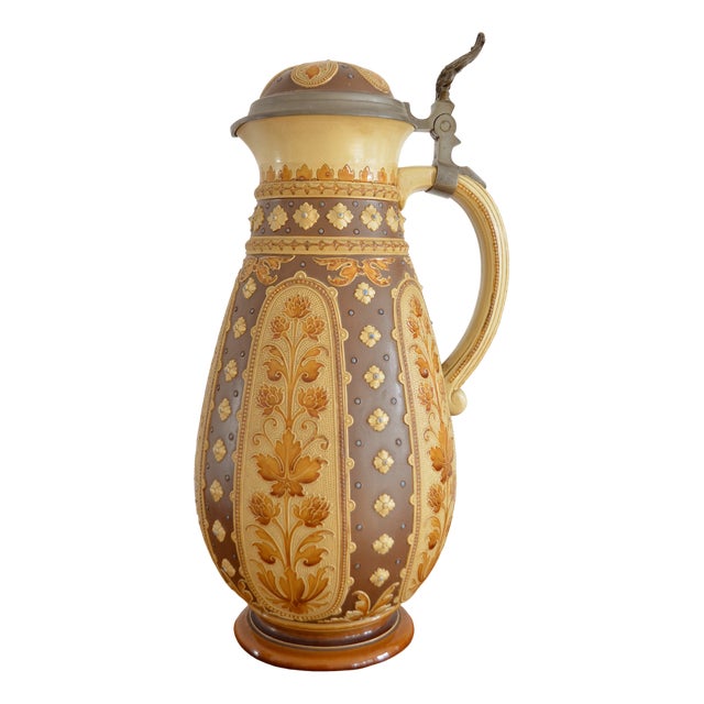 Antique Beer Mug from Villeroy & Boch For Sale