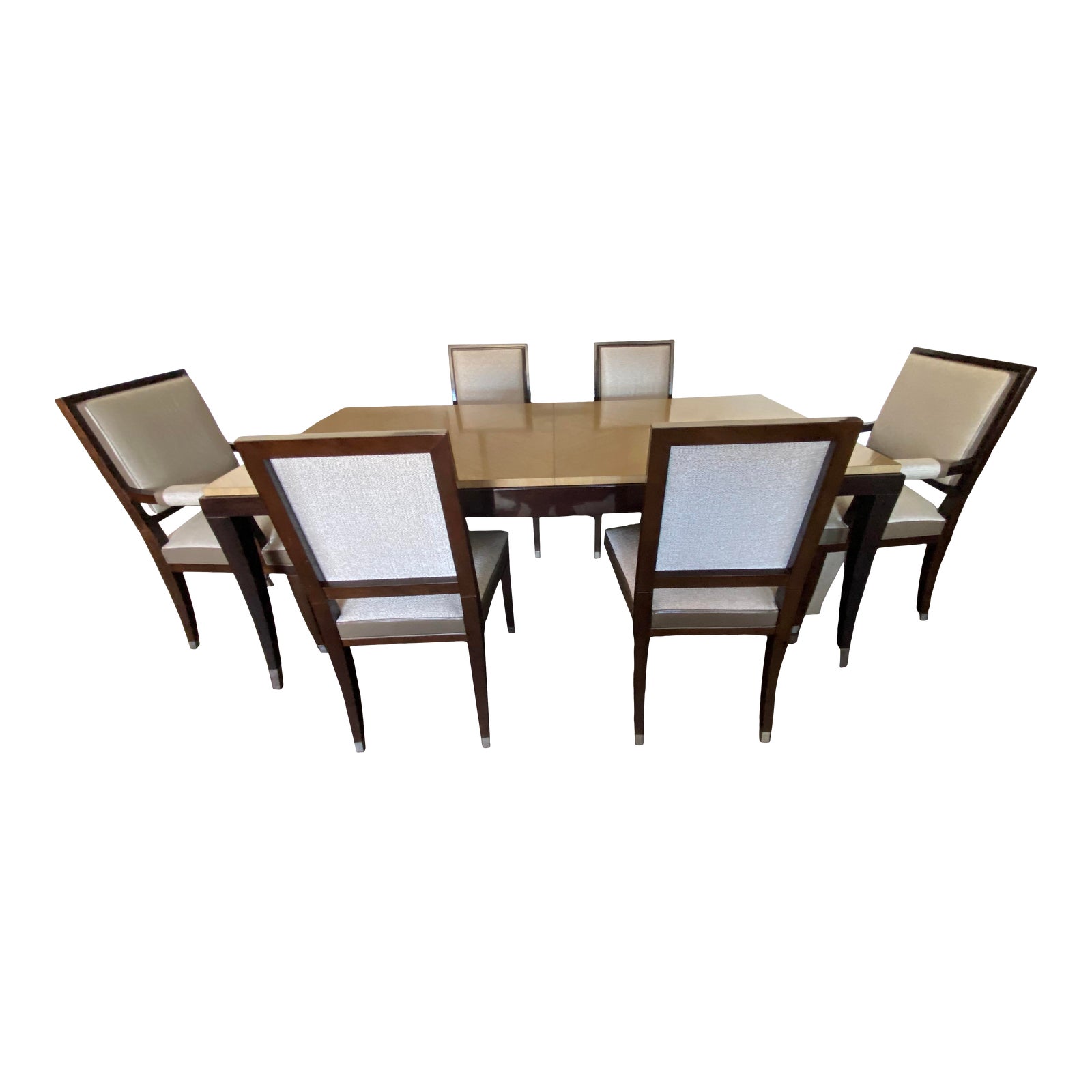 Modern Roche Bobois Hotel Collection Dining Room Table Chairs 7 Pieces Chairish