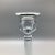 1930's Crystal Candles Holders With Silver Bands - A Pair For Sale - Image 10 of 13