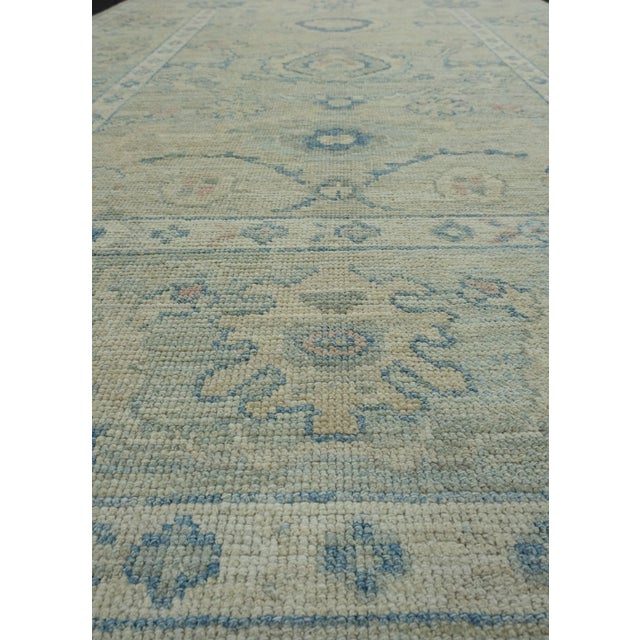 Early 21st Century Turkish Oushak Rug 5'1" x 7' #17833 For Sale - Image 5 of 8