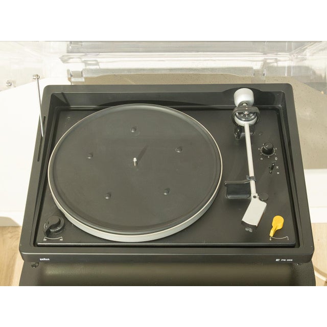 Brown Regie 308 Vinyl Recorder and Speakers by Dieter Rams for Braun, Set of 4 For Sale - Image 8 of 10