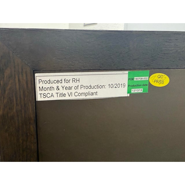 Van Thiels for Restoration Hardware French Contemporary Two Drawer Console For Sale - Image 12 of 12