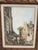 1900 - 1909 Antique "Town & Street" Original Oil by Beck Framed For Sale - Image 5 of 9