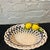 Gorgeous porcelain lace handmade bowl. Beautiful lemon accents hand-painted made in Italy.