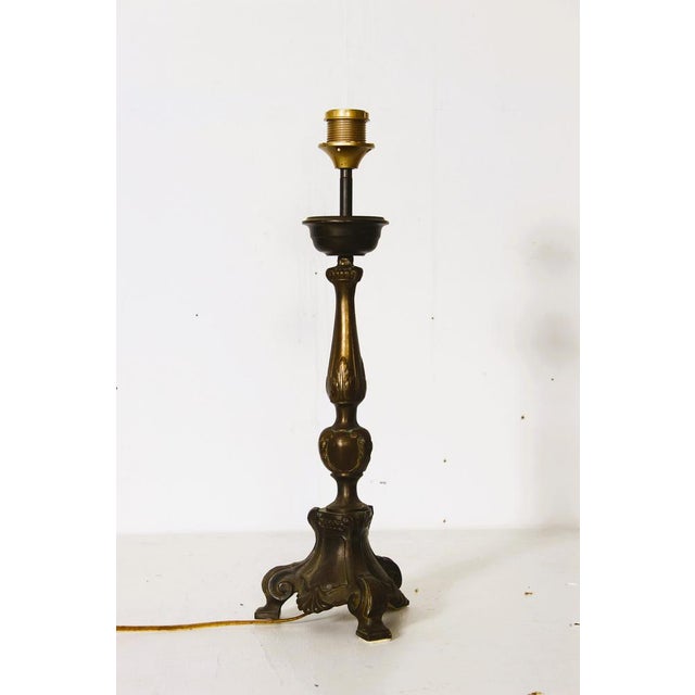 Antiques Bronze Table Lamp, 1890s For Sale - Image 11 of 14
