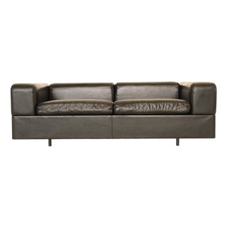 711 Leather Sofa by Tito Agnoli for Cinova For Sale