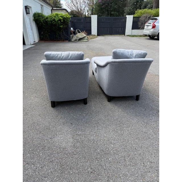 Lee Industries Pair of Chaise by Lee Industires For Sale - Image 4 of 6