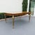 Mid-Century Modern Large Mastercraft Burl Wood and Brass Leg Dining Table, 1970s For Sale - Image 3 of 12