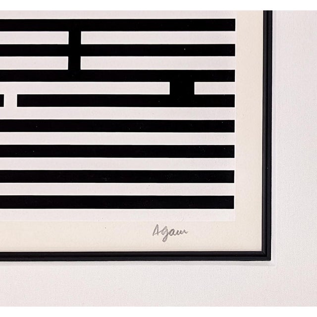 Screen print on arches paper. From Double Metamorphosis Series. Hand signed and numbered by Yaacov Agam. From the edition...