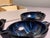 Mid-Century Modern 1960s Mid-Century Modern Murano Blue Copper Aventurine Ashtrays & Trinket Dishes - Set of 4 For Sale - Image 3 of 9