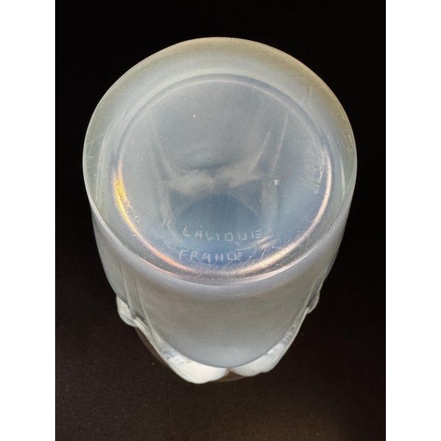Ceylan Vase in Opalescent Glass by R. Lalique, 1924 For Sale - Image 11 of 12