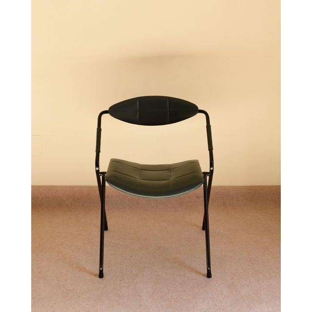 Metal Model Rugby Chairs by Gilbert Steiner for Steiner, 1962, Set of 3 For Sale - Image 7 of 16