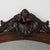 French 19th Century France Brown Wood Mirror For Sale - Image 3 of 10