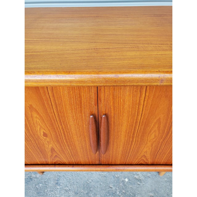 Mid-Century Modern 1970s Danish Modern Credenza For Sale - Image 3 of 14