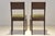 Cubist Dining Chairs in Stained Alder Wood, 1925, Set of 2 For Sale - Image 4 of 16