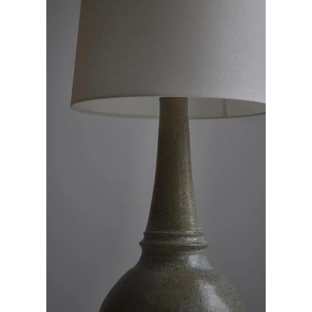 1960s Large Ceramics Table Lamp by Løvemose Keramik, Denmark, 1960s For Sale - Image 5 of 11