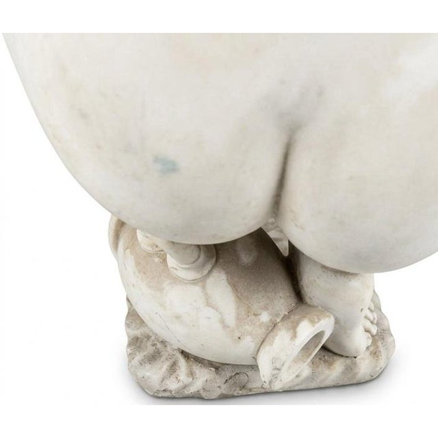 Mid 20th Century Classical Carved Sculpture of the "Crouching Venus" For Sale - Image 4 of 4