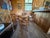 French Country Vintage Bendwood Crossback Dining Chairs -Set of 5 For Sale - Image 3 of 6
