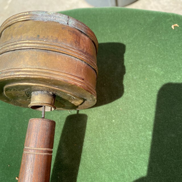 1970s Tibetan Prayer Wheel For Sale In Atlanta - Image 6 of 8