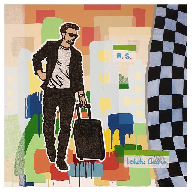 Ralf Schmidt, Last Chance, 2000s, Acrylic on Canvas For Sale