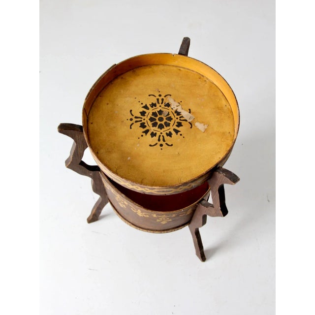 Antique Bandbox Table For Sale - Image 10 of 12