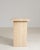 Emanating the refined sensibility of Italian design at its most assured, this circa 1970 travertine pedestal exemplifies...