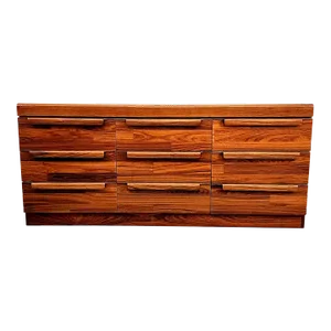 1960s Mid-Cent Rosewood Veneer Mid-Century Modern Dresser