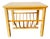 Vintage Wooden Side Table with Magazine Rack, 1970s For Sale
