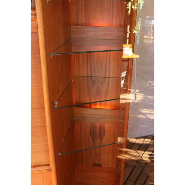Danish Modern Teak 5-Piece Entertainment / Wall Unit — 1970s For Sale - Image 15 of 18
