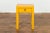 Chinese Vintage Distressed Yellow Lacquer with Single Drawer and Horse Hoof Feet For Sale In New York - Image 6 of 13