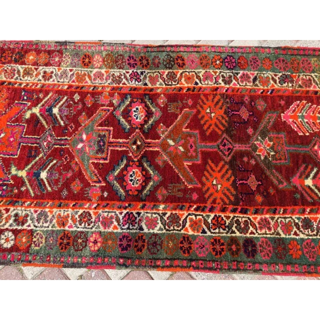 Kurdish Rug Runner - 149" X 33" For Sale - Image 4 of 8