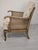 Chippendale-Style Lounge Chair with Rattan, 1965 For Sale - Image 13 of 17