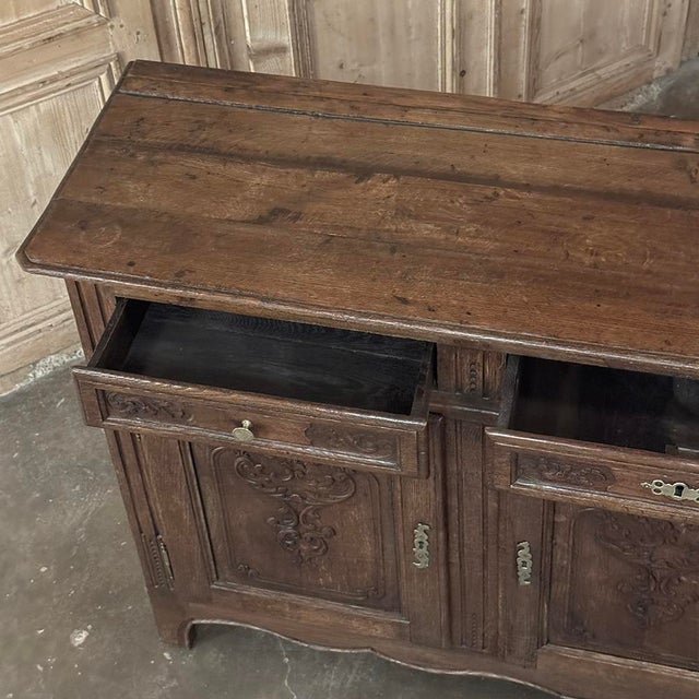 18th Century Liégeois Country French Oak Buffet For Sale - Image 15 of 18