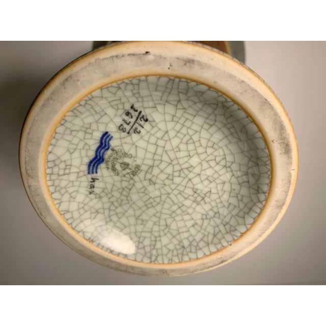 Thorkild Olsen for Royal Copenhagen Compote Bowl with Vase For Sale - Image 9 of 12