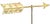 Vintage American Arrow Weathervane on Stand For Sale - Image 4 of 5