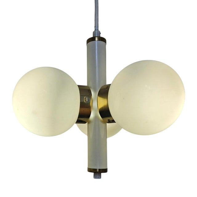 Mid-Century Space Age Sputnik Pendant, Italy, 1970s For Sale