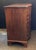 English Serpentine Fronted Chest of Drawers of Flame Mahogany For Sale - Image 10 of 12