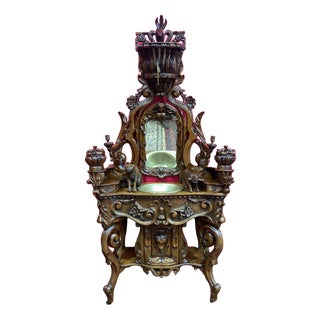 19th Century Baroque Sink, Northern Italy, 1850 For Sale