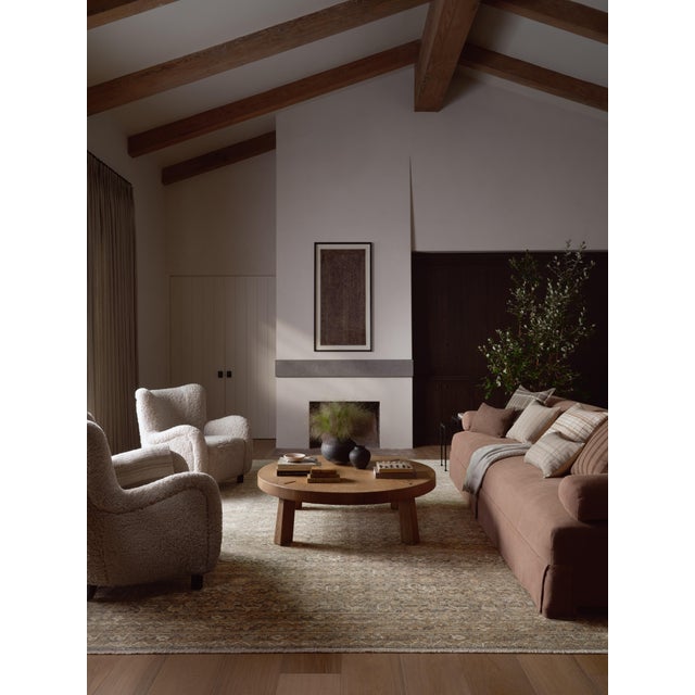 Textile Amber Lewis x Loloi Molly Denim / Gold 2'-3" x 3'-10" Accent Rug For Sale - Image 7 of 8