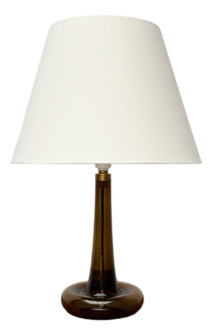 Vintage Danish Model Fleur Glass Table Lamp by Michael Bang for Holmegaard, 1970s