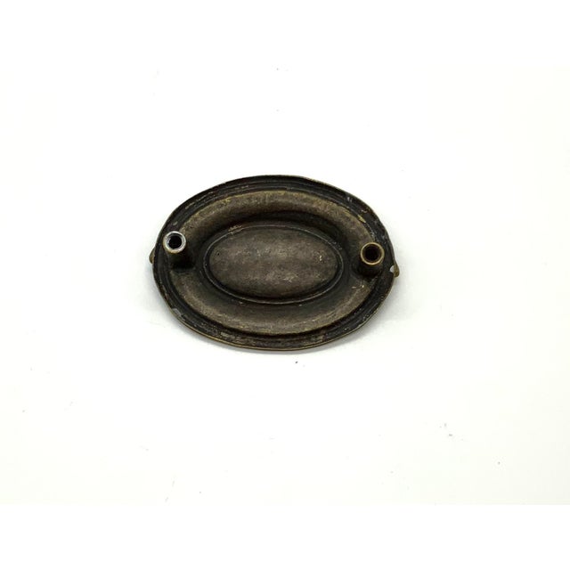 Thomasville Antique Brass Oval Pull. Traditional/Transitional Style.