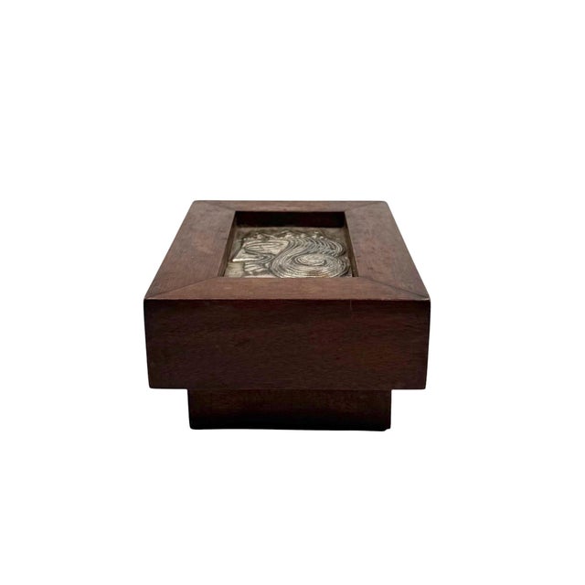 Mid-Century Ashtray and Cigars Box, Italy, 1950s, Set of 2 For Sale - Image 10 of 18