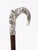 Antique Silver Fox and Hare Handled Walking Stick Cane, 19th Century For Sale - Image 14 of 18