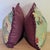 Brunschwig & Fils Fabriano Jade Lumbars feature a pretty botanical print, with Schumachers glazed linen in Concord...