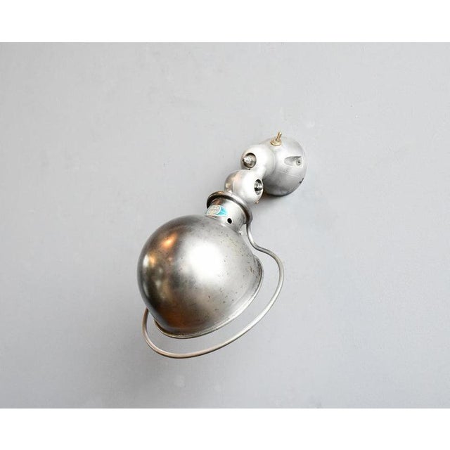 Wall Mounted Industrial Sconces by Jielde, 1950s For Sale - Image 4 of 4